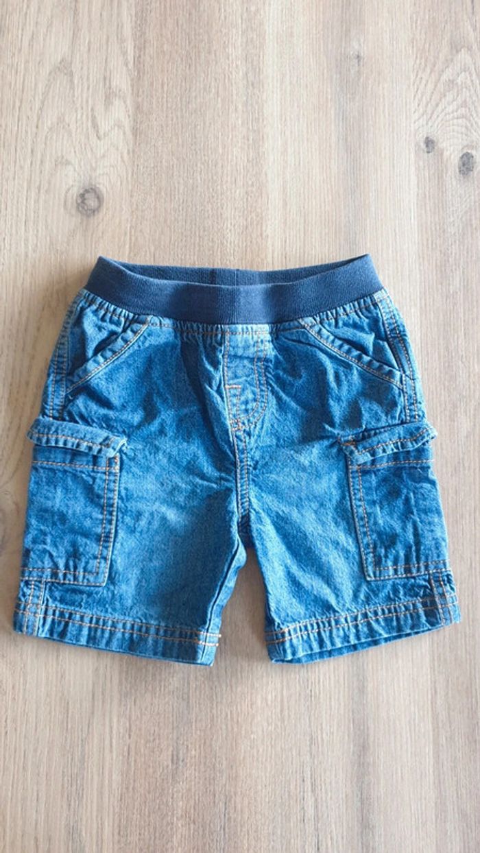 Short en jean, taille 18 mois, Tape-à-l'œil