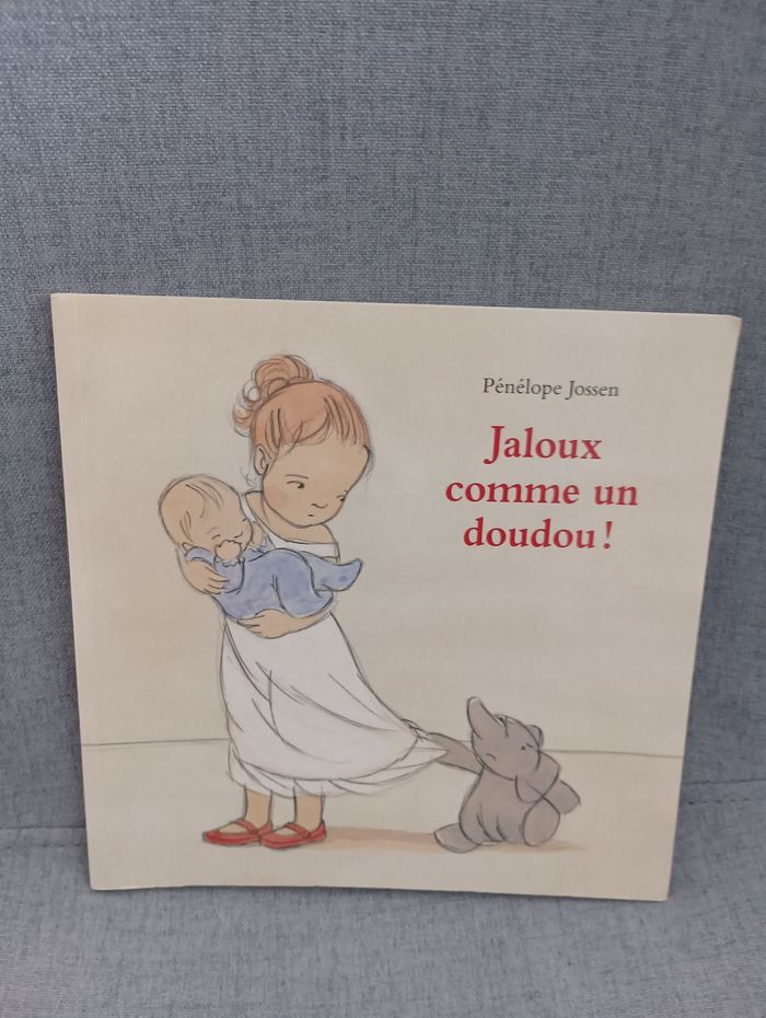 Livre école des loisirs jaloux comme un doudou