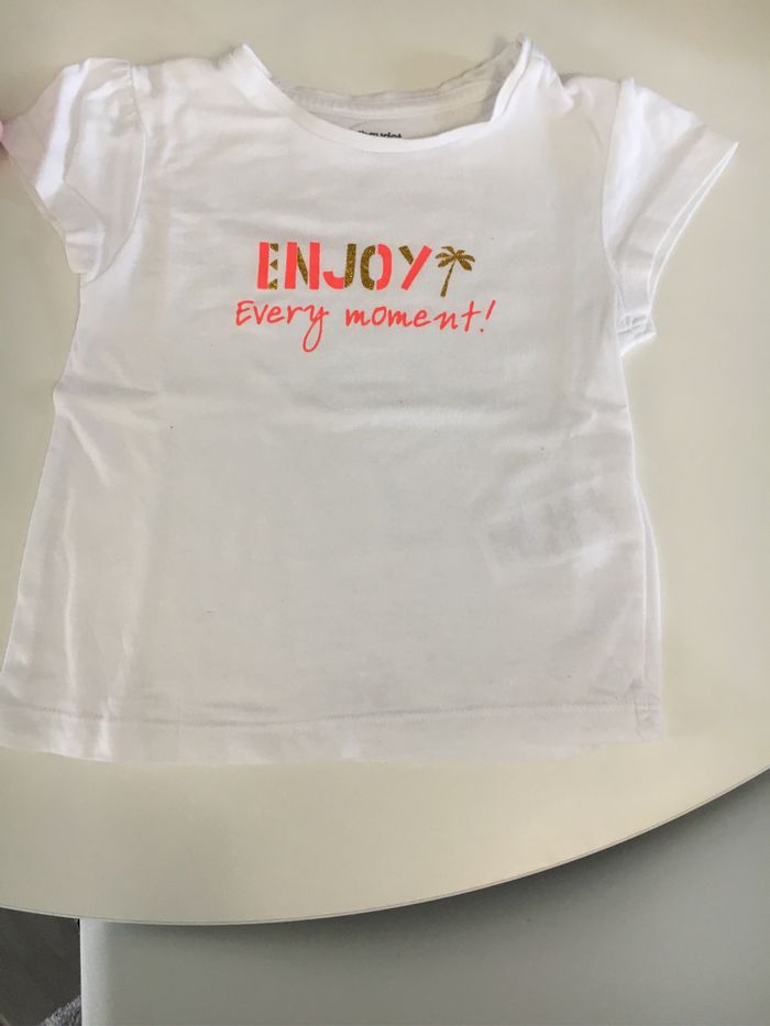 Tee shirt bebe fille - 12 mois