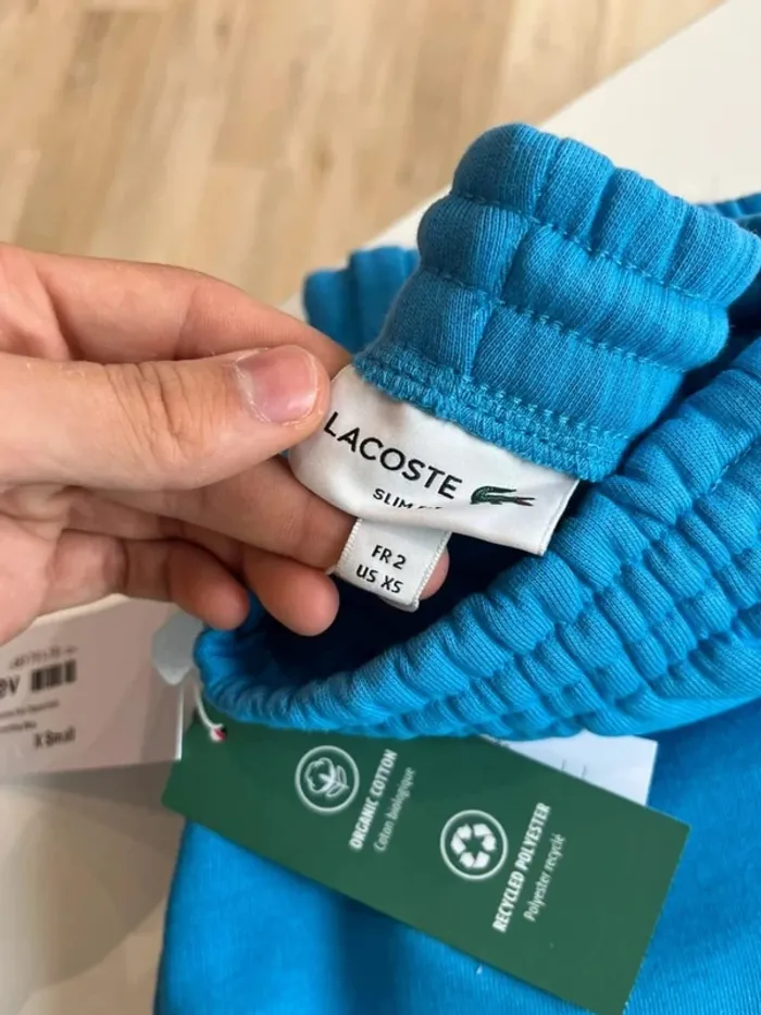 Jogging Lacoste Bleu XS - photo numéro 2