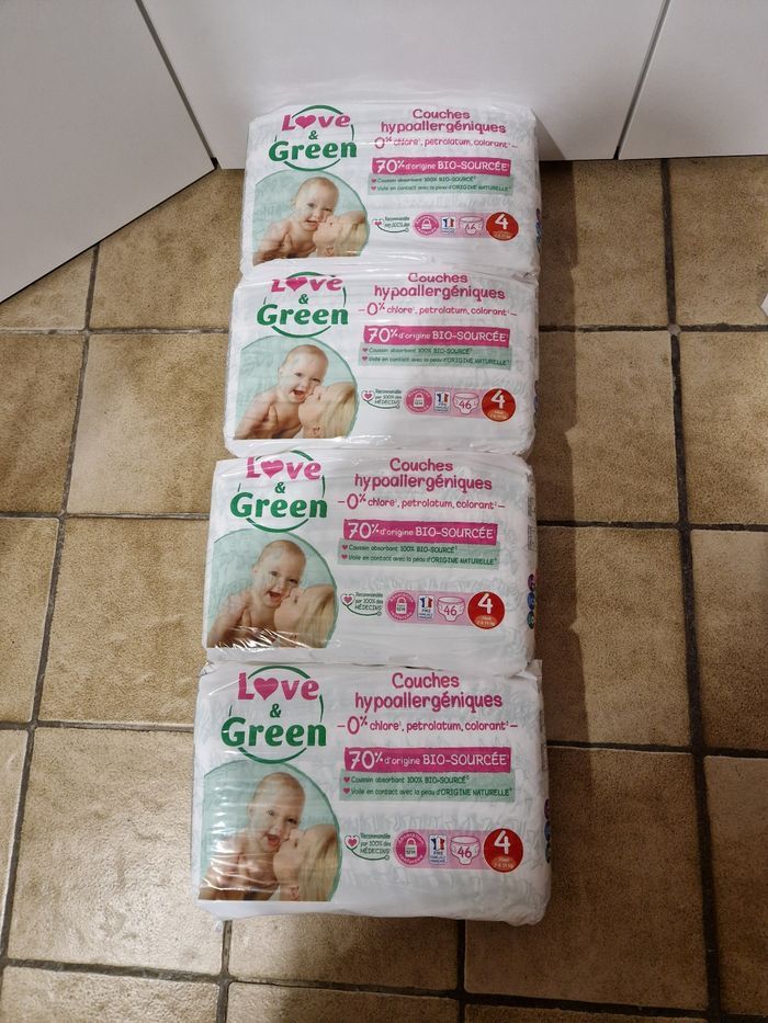 184 couches Love and Green taille 4