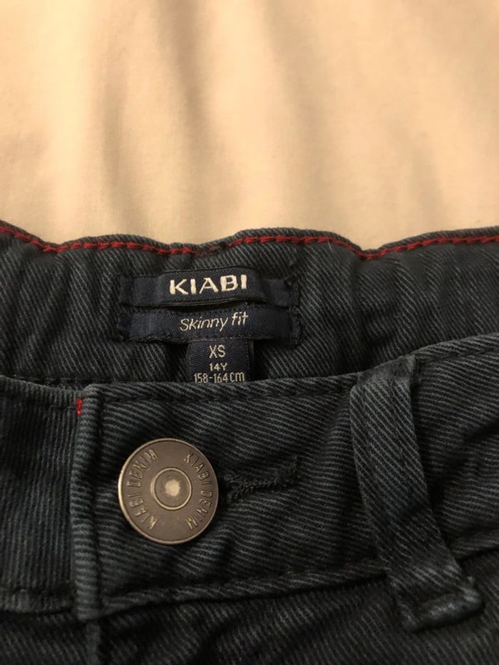 Skinny fit bleu foncé XS - photo numéro 3