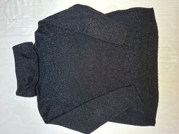 Pull col roulé à paillettes Tissaia Taille 34/36