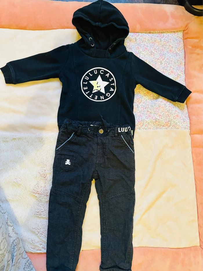 Ensemble lulu castagnette 18 mois