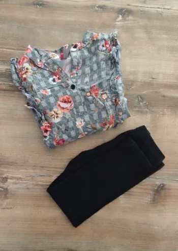 Lot chemise fille orchestra et legging