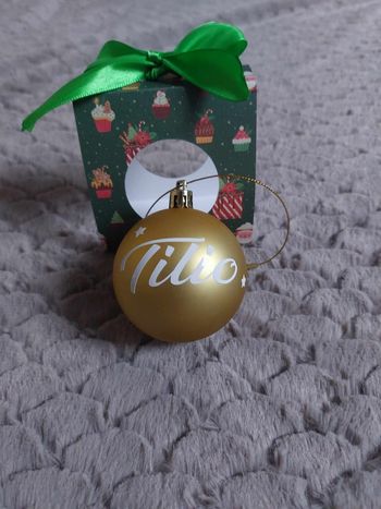 Boule de Noël personnalisé
