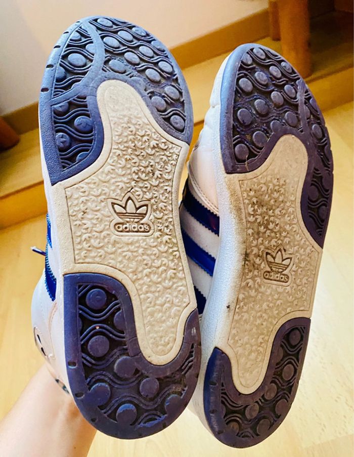 Adidas vintage violet et blanc - photo numéro 4