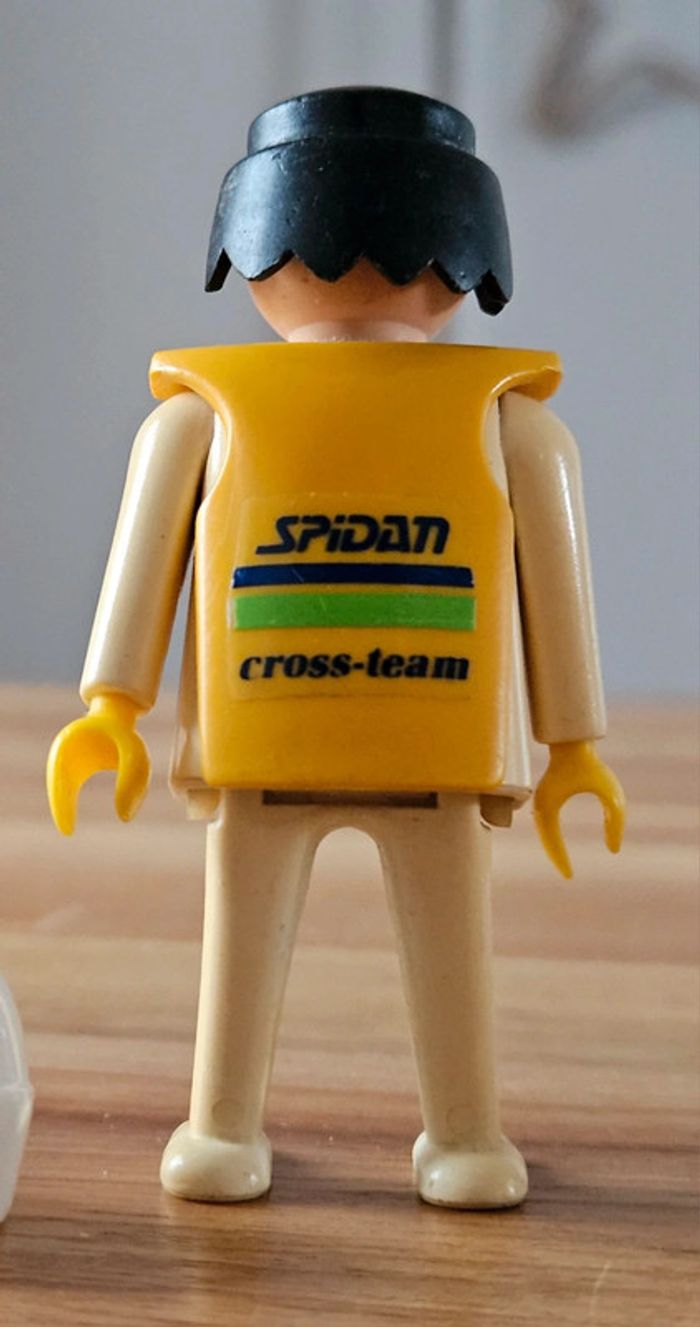 Playmobil 3301 Gebra motard Spidam Cross Team 1974 - photo numéro 2