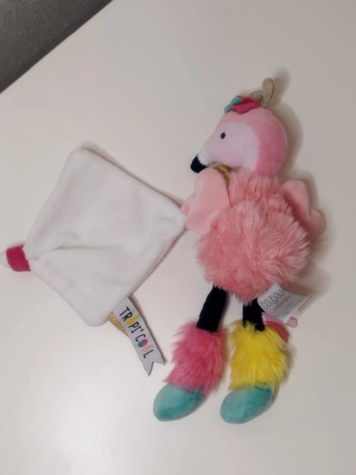 Doudou flamand rose - photo numéro 4