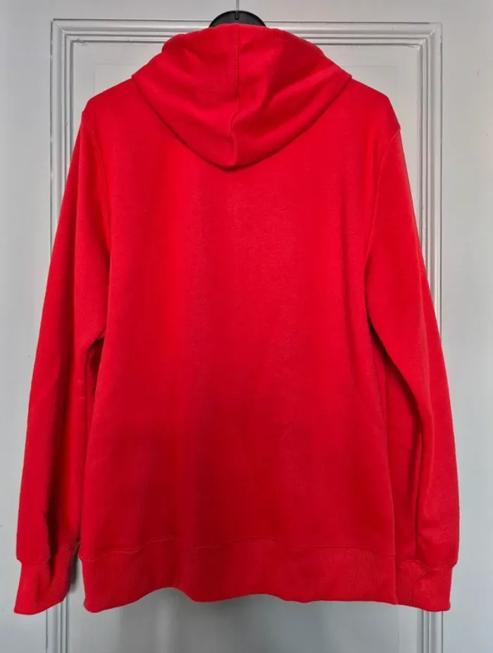 Gilet à capuche XL rouge - photo numéro 3