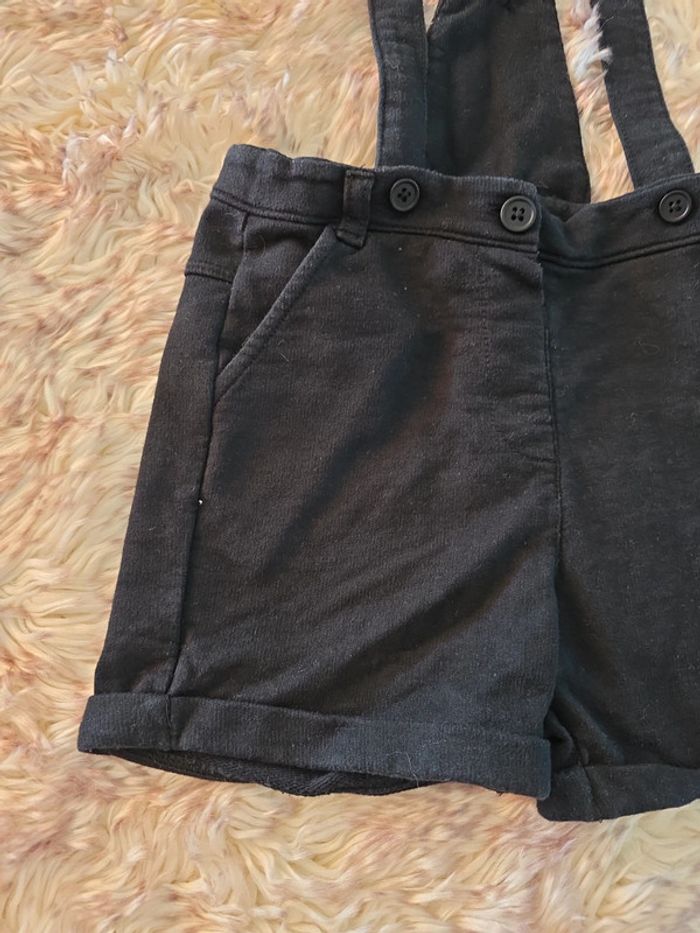 Salopette noire Minnie 18 mois 81cm - photo numéro 3