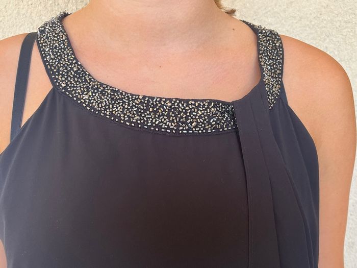 Robe noir Jacqueline Riu (T44) - photo numéro 2