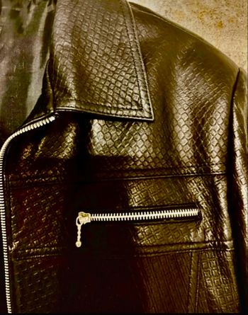 Blouson en cuir