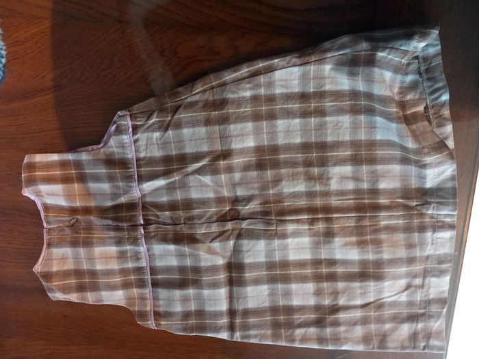 Robe à carreaux doublée (6 ans) - photo numéro 2