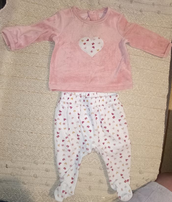 Lot 11 pyjama bébé fille 3 mois - photo numéro 3