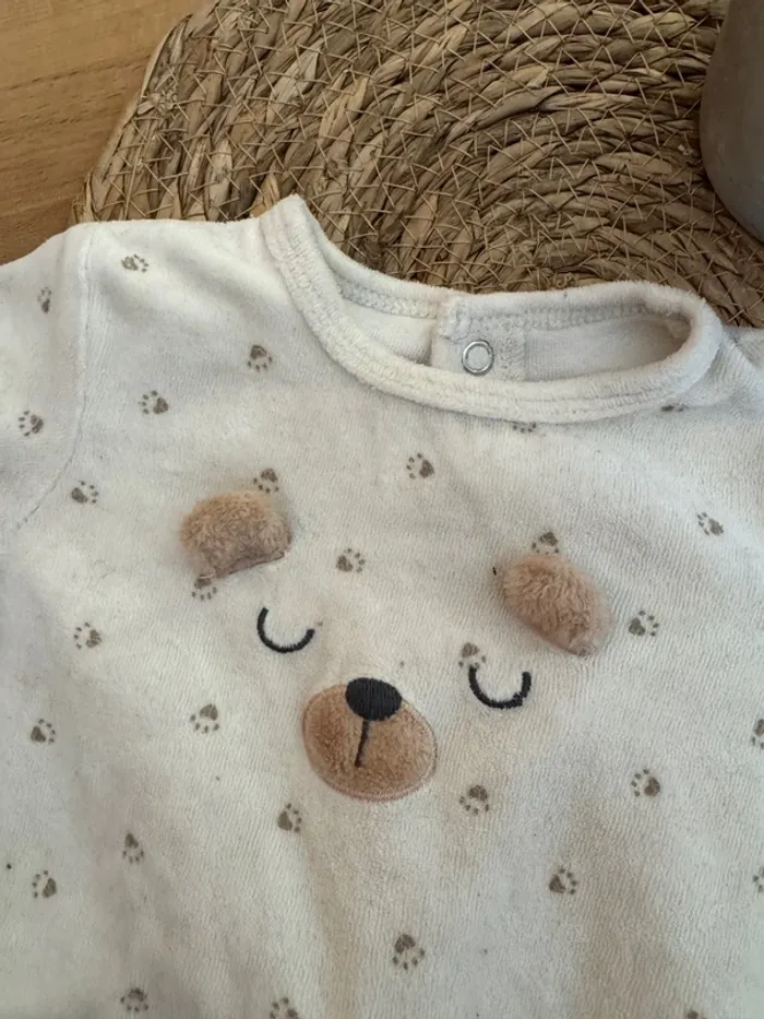 Pyjama chaud ourson - photo numéro 2