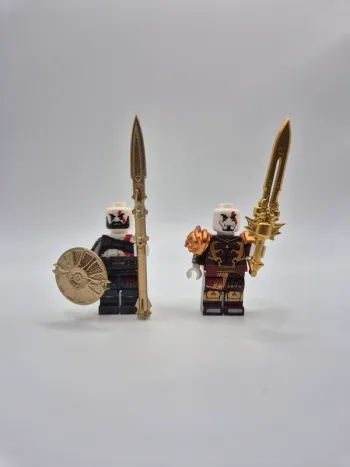 Figurines type lego Kratos God of War