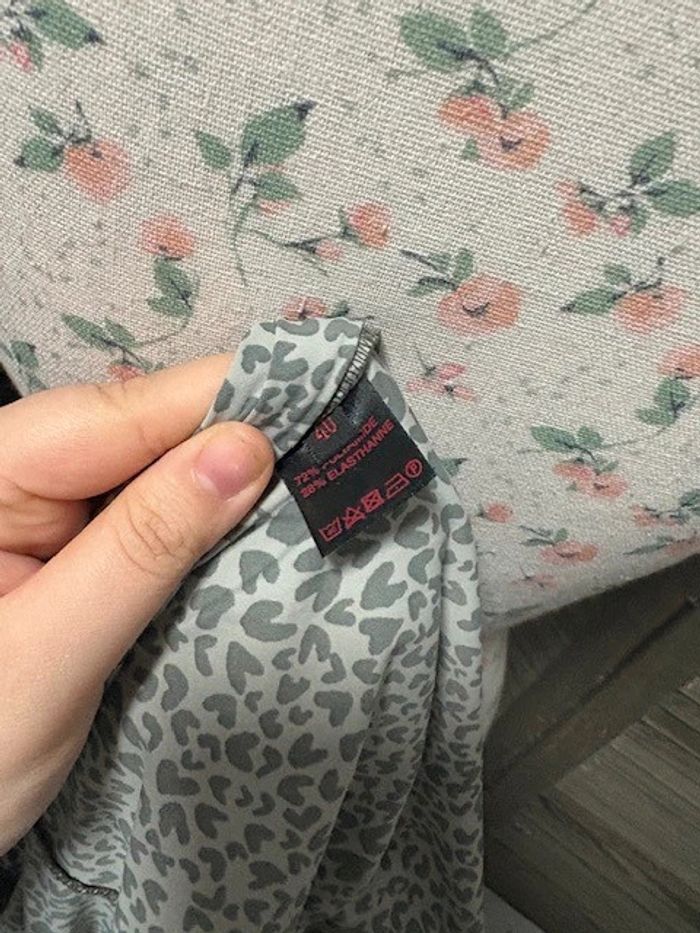 robe casual XO gris taille 40 - photo numéro 9