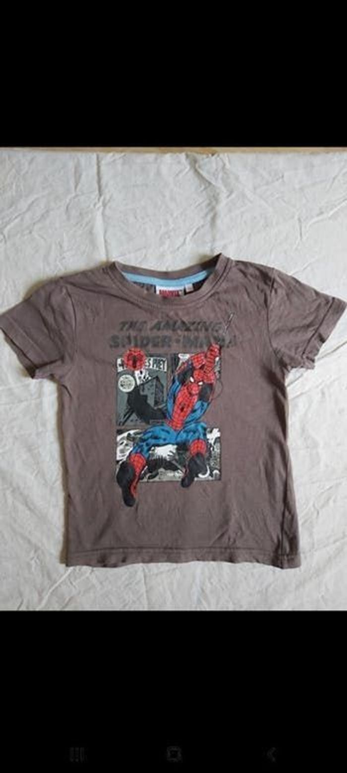 Tshirt manche courte Spiderman 4 ans