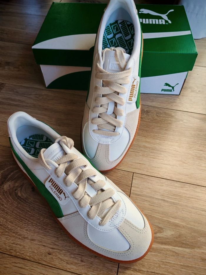 Puma Palermo 42 femme verte - photo numéro 2
