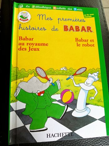 Livre mes premières histoires de Babar