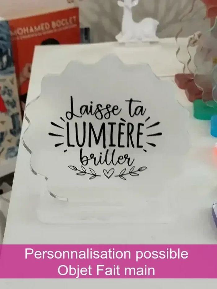 idée cadeau ornement bureau coiffeuse couvre tasse en résine abr015