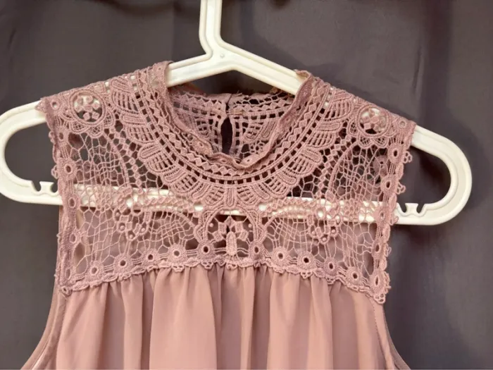 Haut Only, vieux rose, débardeur - photo numéro 6