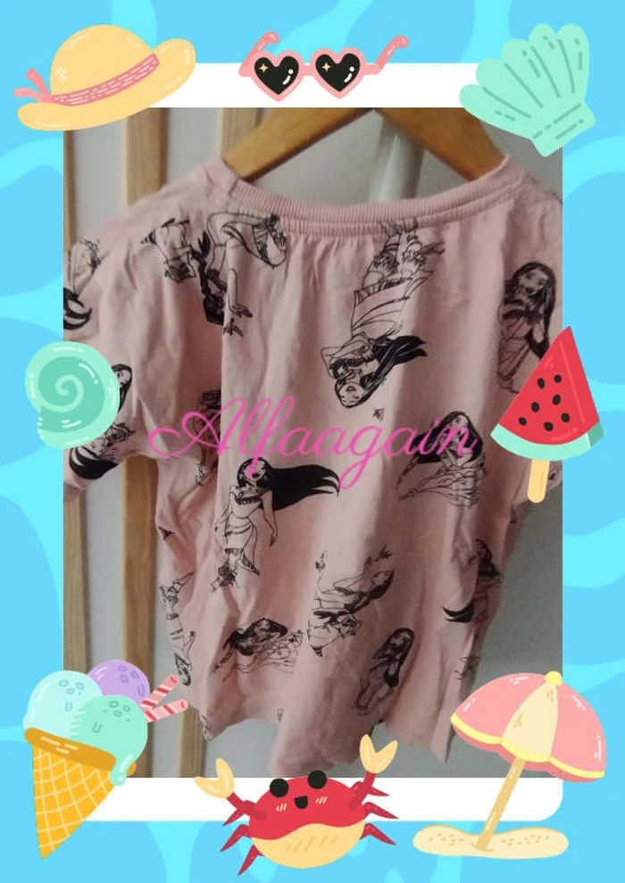 T-shirt Disney Pocahontas réserve 8ans neuf - photo numéro 6