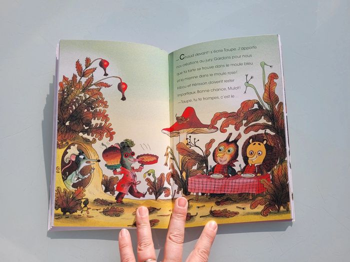 Beau livre Taupe & Mulot, la tarte aux lombrics 🪱 - photo numéro 9