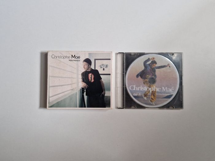 Cd Audio Music Christophe Mae Mon Paradis + Dvd