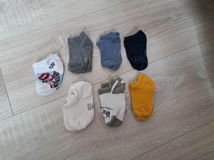 Lot de 7 chaussettes courtes