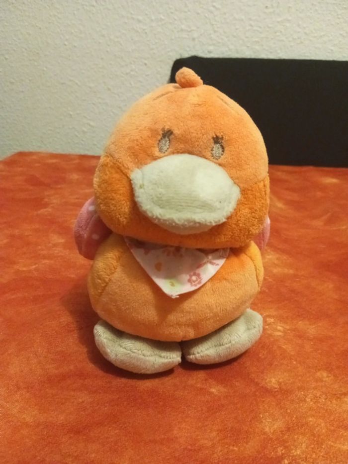 Oiseau poussin orange, marque Noukie's