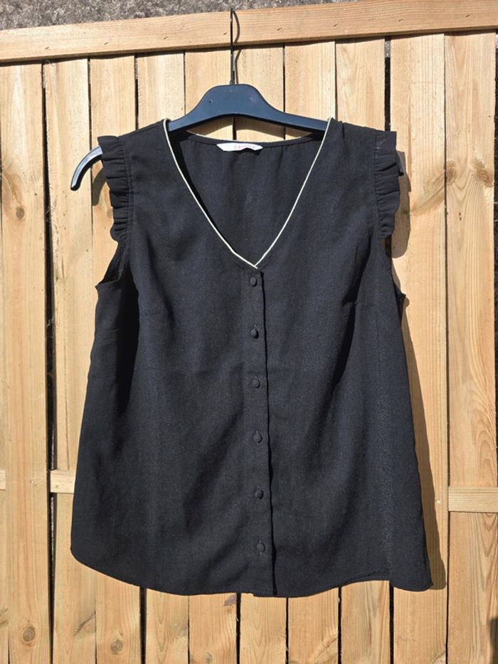 Blouse 🍒Camaïeu🍒taille 34/36 portée 1 fois - photo numéro 2