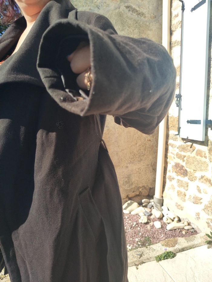 Veste en drap de laine t.40 - photo numéro 4