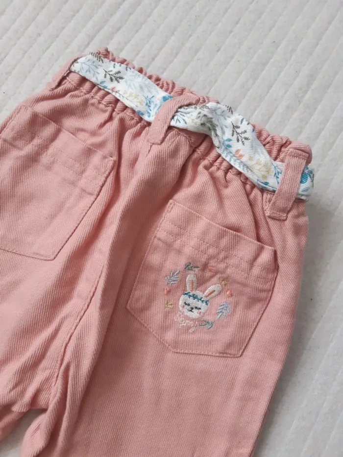 Pantalon rose Sergent Major 9 mois - photo numéro 5