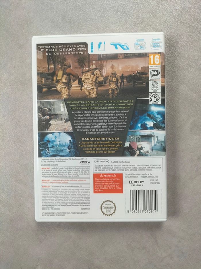Call of Duty : Modern Warfare – Édition Réflexes (Wii) - photo numéro 2