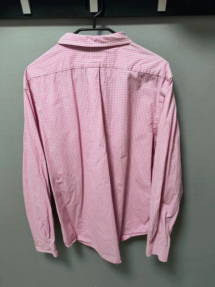 Chemise Polo Golf Ralph Lauren – Carreaux Roses & Blancs – Custom Fit – Vintage Y2K - photo numéro 5
