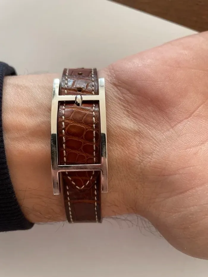 Bracelet en cuir Hermès