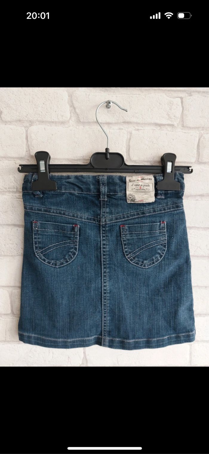 Jupe en jeans Terre De Marins taille 6 ans - photo numéro 2