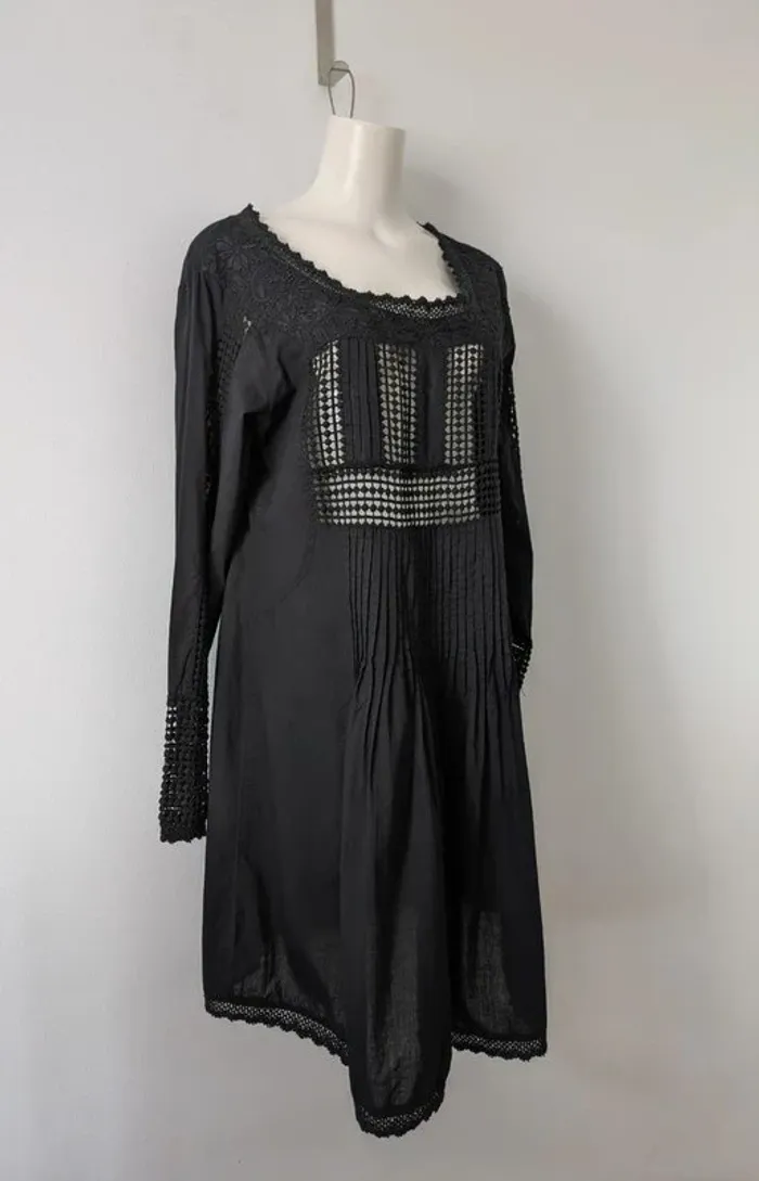 Robe d'été brodé 100% coton - Bagatelle France - taille XL - photo numéro 2