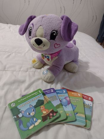 Peluche Raconte histoires leap frog 
