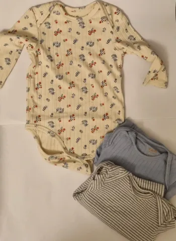 Lot de 3 bodies - 12 mois - Fille