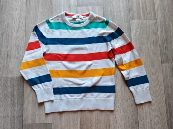 Pull fin à rayures 7 ans C&A