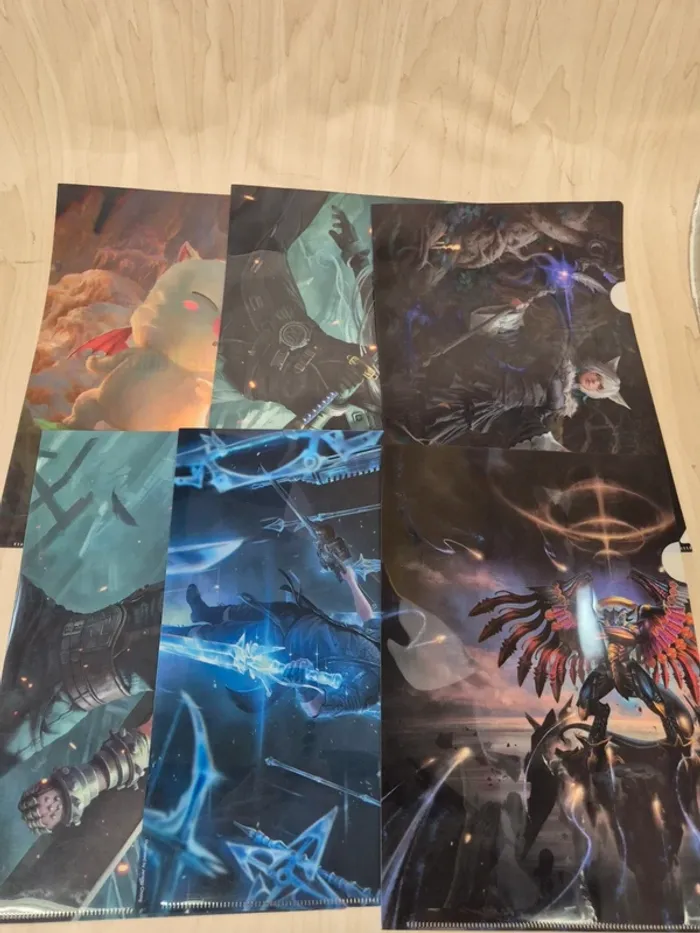 Set 6 pochettes à coin Final Fantasy × Magic