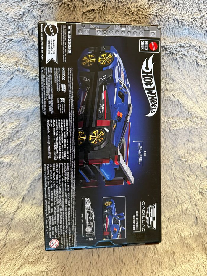 Hot Wheels NEUF - Coffret De Construction Cadillac Project Gtp Hypercar - photo numéro 2