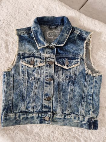 Gilet sans manche jeans Jennyfer