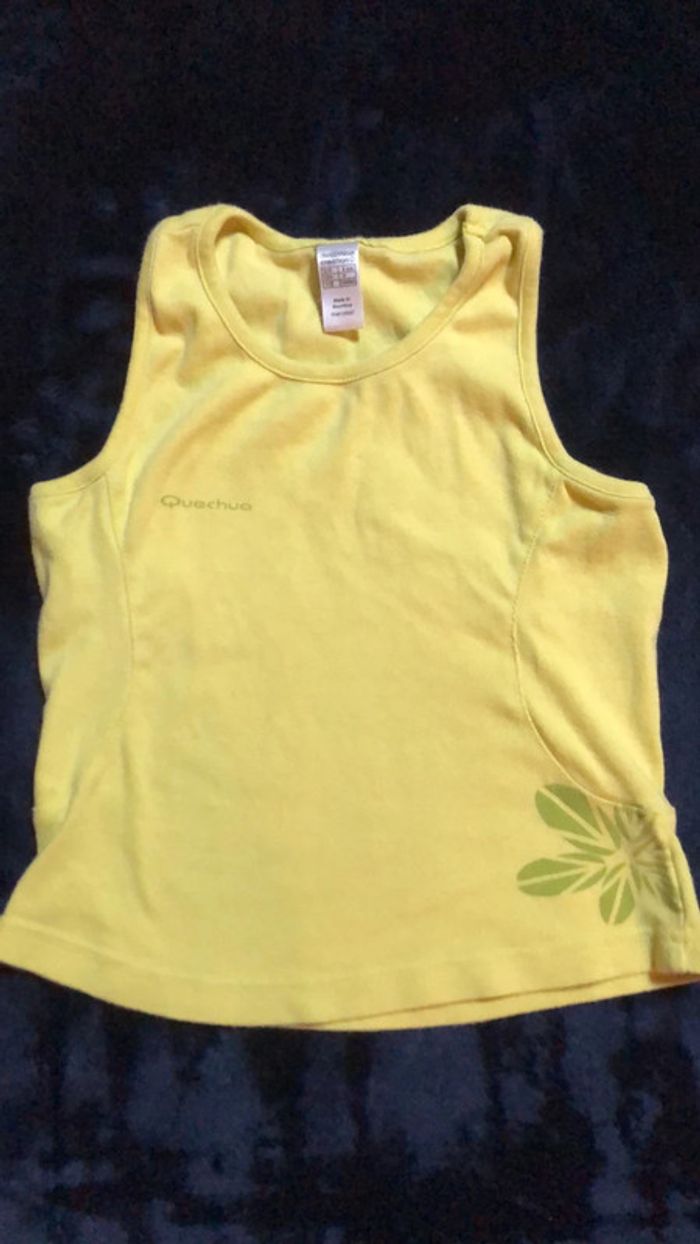 Débardeur Quechua fille 8 ans
