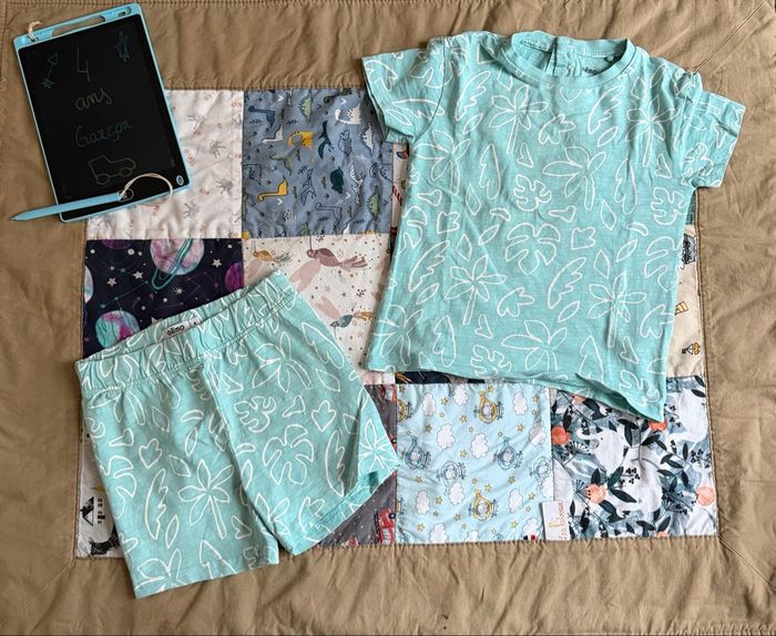 Lot de 3 ensembles complets été Garçon - T4ans - Gémo - photo numéro 4