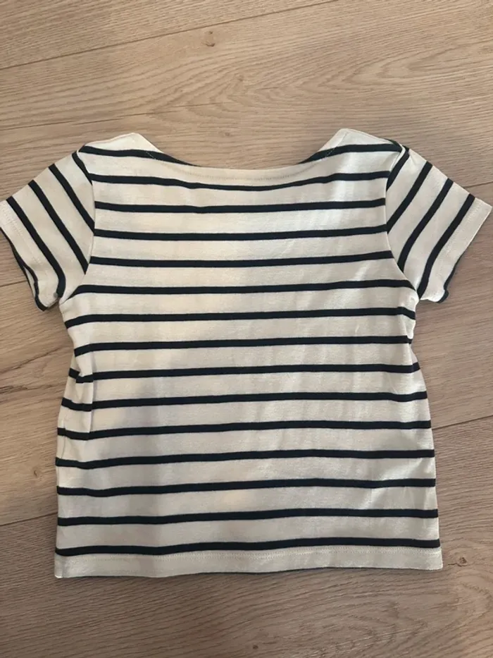 Tee shirt Petit Bateau 5 ans - photo numéro 3
