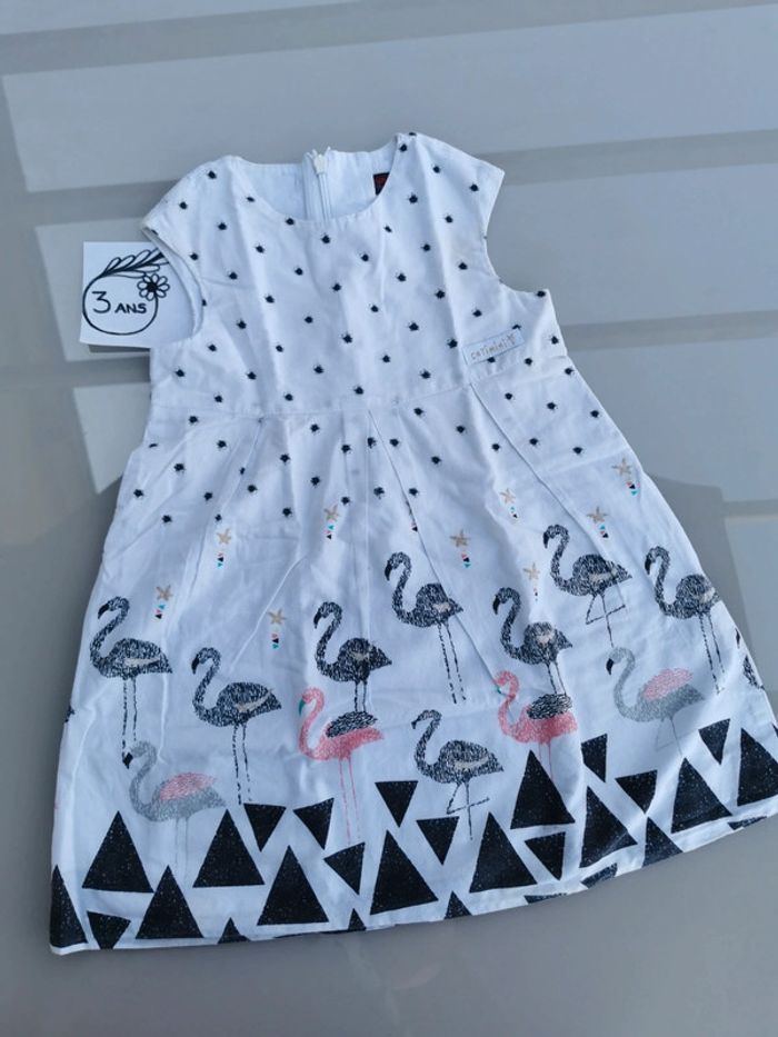 Lot de 2 robes Catimini 3 ans - photo numéro 2